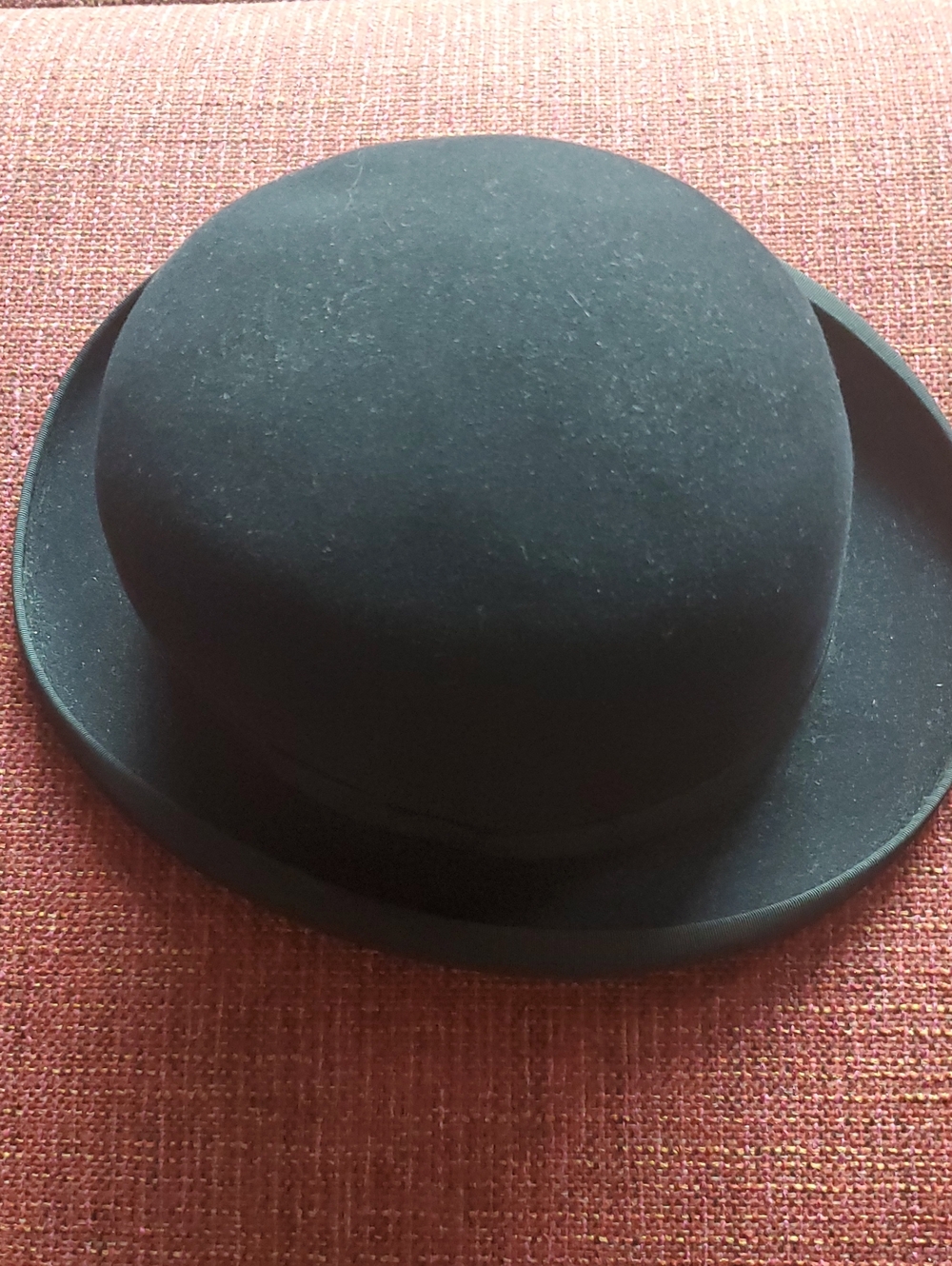 Stetson Black Bowler With Cream Satin-Lined Hat - Picture 11 of 12